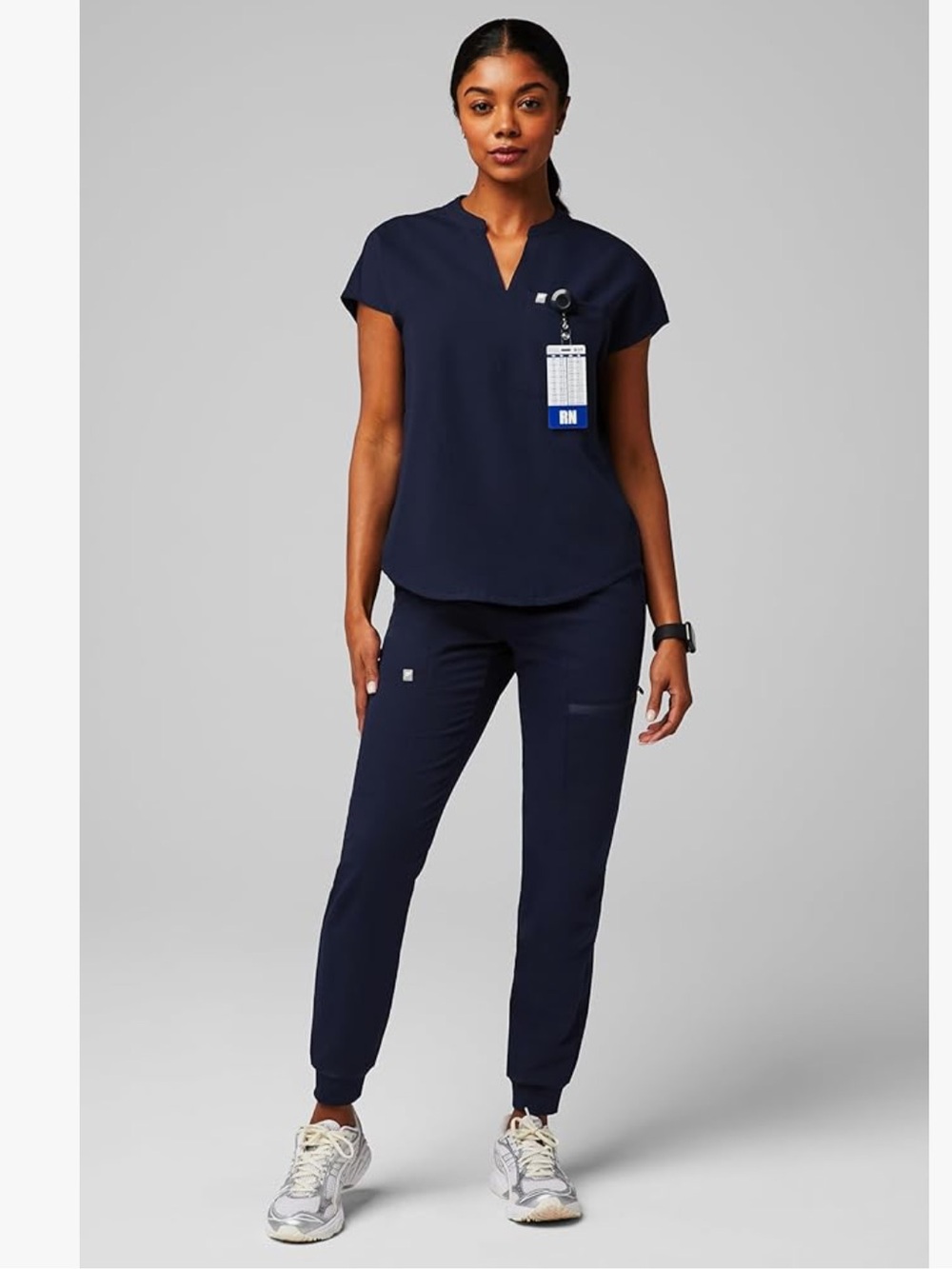 Fabletics Women’s Navy Active Scrub Jogger Bottoms NWT